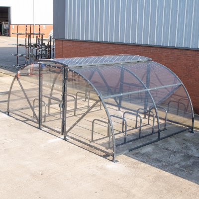 Echelon&trade; Corral Cycle Compound Wide Choice of Locking Options for up to 20 Bicycles