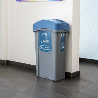 Eco Nexus&reg; 85 Mixed Paper & Card Recycling Bin