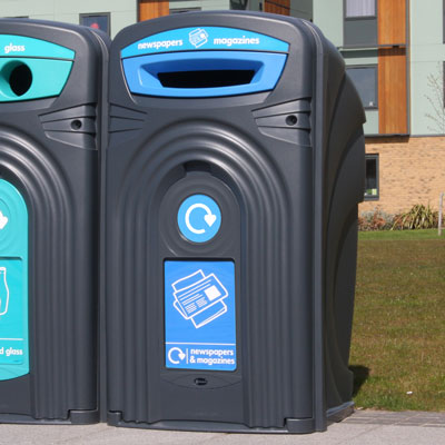 Nexus&reg; 360 Newspaper / Magazine Recycling Bin