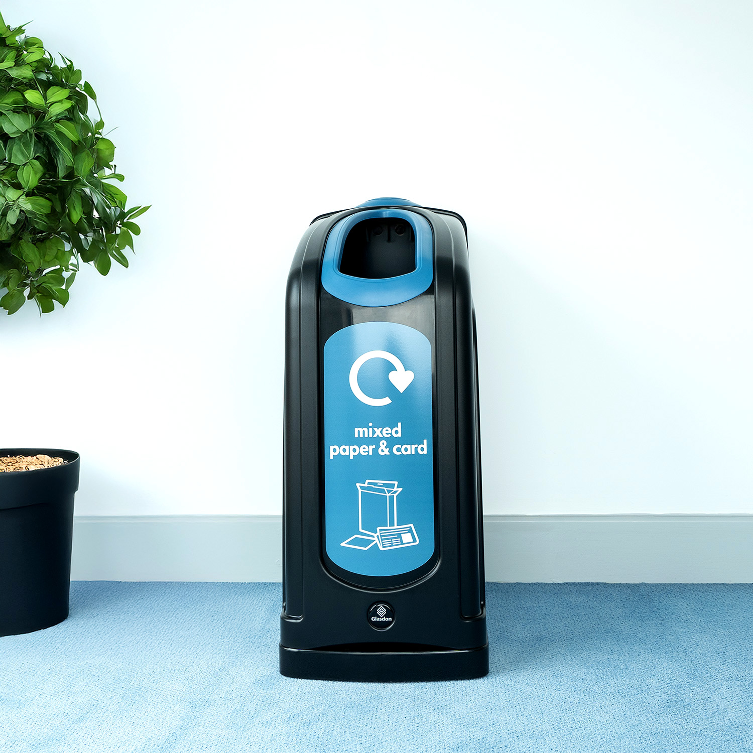 Nexus&reg; 50 Mixed Paper and Card Recycling Bin