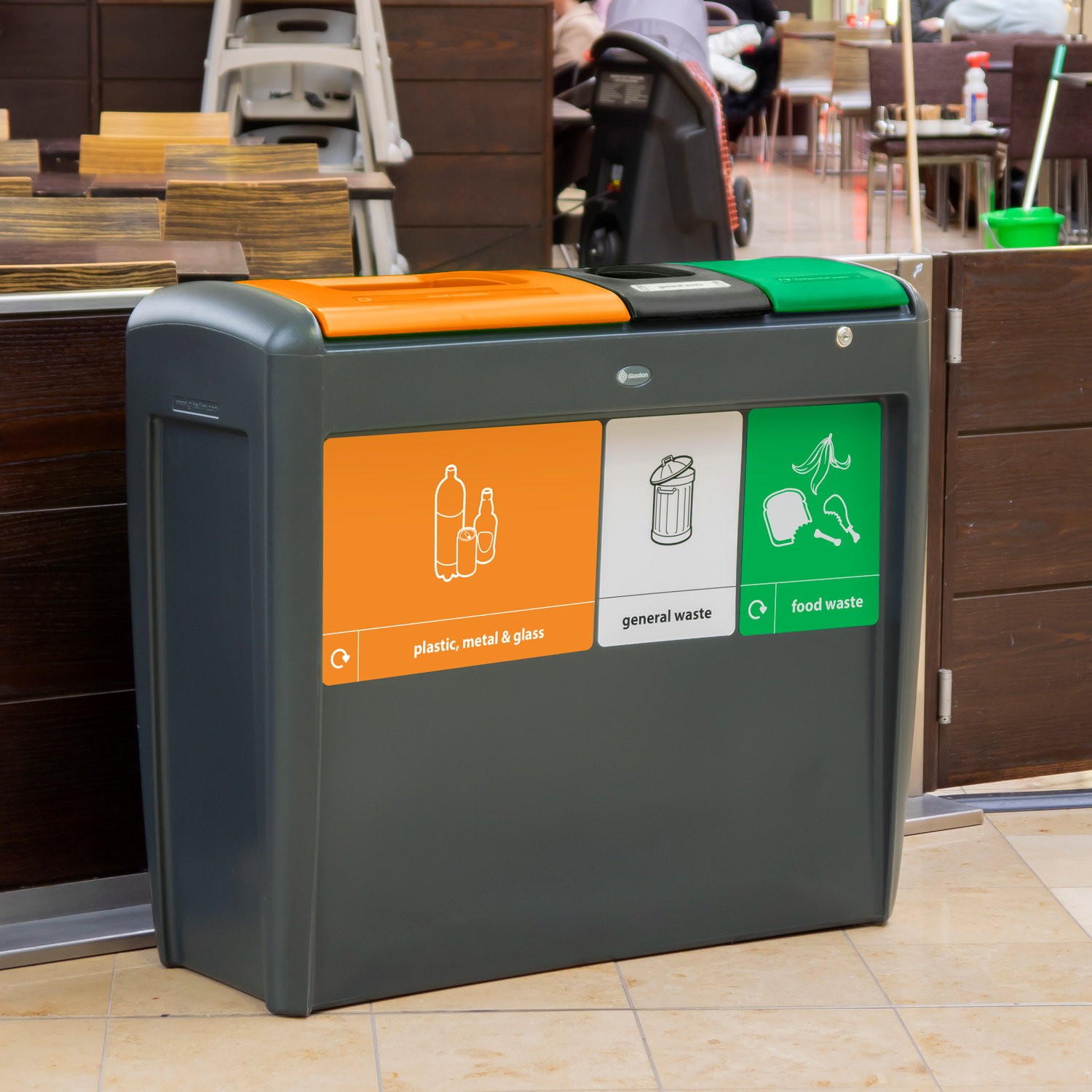 Nexus&reg; Evolution Trio Recycling Bin
