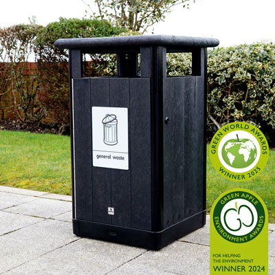 Origin&reg; Horizon 110 General Waste Recycling Bin Made from Recycled Materials