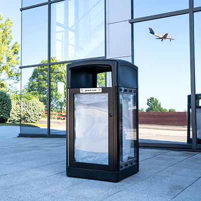 Origin&reg; Transparent Security Bins
