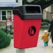 Hooded Trimline 25&trade; Litter Bin