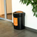 Envoy&trade; Plastic, Metal & Glass Recycling Bin  - 90 Ltr