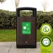 Origin&reg; Curve 110 Food Waste Recycling Bin