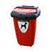 Retriever 50&trade; Red Dog Waste Bin & Express Delivery