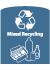 Mixed Recycling Decal