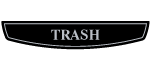 Top Door Silver Decal
