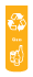 Small Mixed Glass Decal