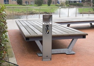 Ashguard Smoking Bin