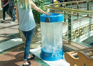 C-Thru 50G Trash Can