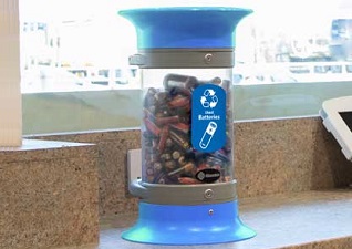 C-Thru 5q Battery Bin