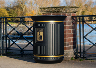 Canyon Outdoor Trash Can