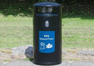 Community PPE Waste Receptacle