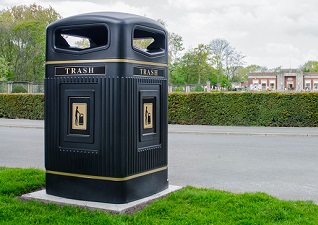 Glasdon Jubilee 80G Trash Can