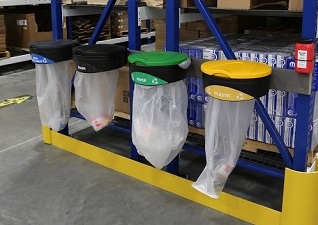 Glasdon Orbit Trash Bag Holder