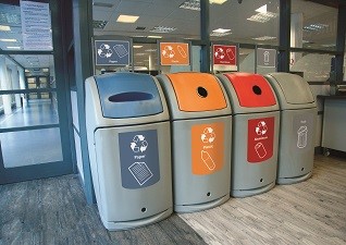 Nexus 36G Large Capacity Recycling Containers