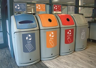 Nexus 36G Indorr Recycling Bins