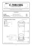 C-Thru 50G Instruction Manual