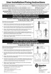 Instructions for Concrete Fixing Kit and Paving Fixing Kit