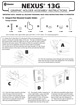 Nexus&reg; 13G Recycling Bin Graphic holder assembly instructions