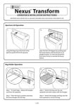  Nexus&reg; Transform Operator & Installation Instructions