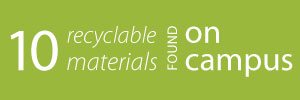 Top tips for recycling on campus