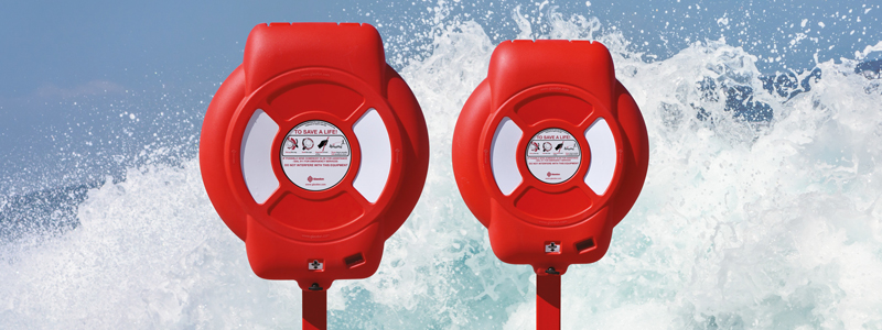 Guardian Life Ring Cabinets by the Sea