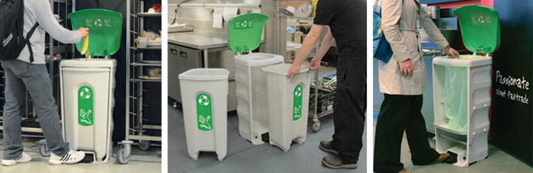 Nexus&reg; Shuttle Food Waste Container
