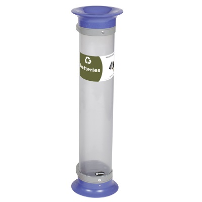 C-Thru™ 15Q Battery Recycling Bins