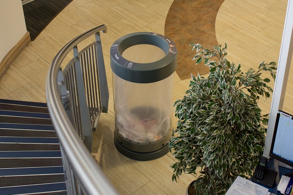 C-Thru&trade; 36G - 36 Gallon C-Thru Recycling Container