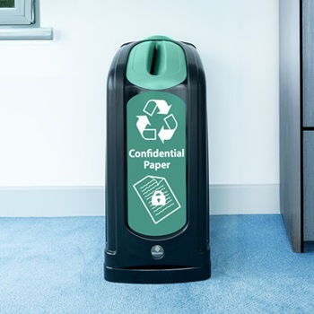 nexus 50 plastic bottle recycling in next to window