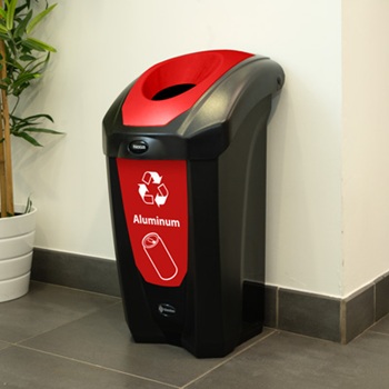 recycling station of multiple nexus 30 recycling bins