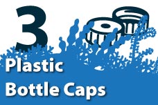 3. Plastic Bottle Caps