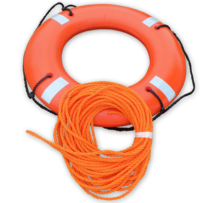 What is this? 24" or 30" Life Ring & Rope