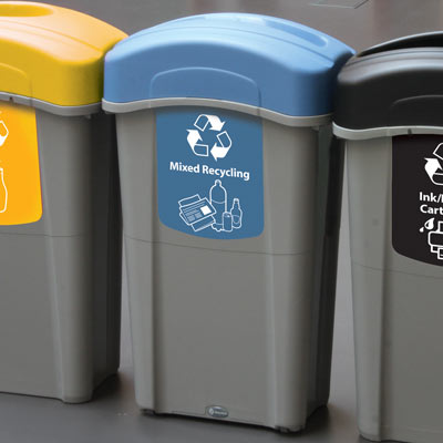 Eco Nexus&reg; 23G Mixed Recyclables Recycling Container