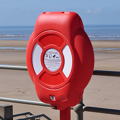 Guardian&trade; 24 Life Ring Cabinet Available with USCG Life Ring & Rope