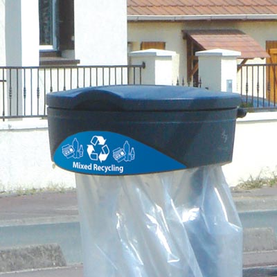 Glasdon Orbit&trade; Mixed Recyclables Recycling Bag Holder