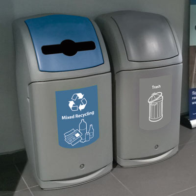 Nexus&reg; 36G Trash and Recycling Combo