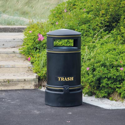 School Trash Cans