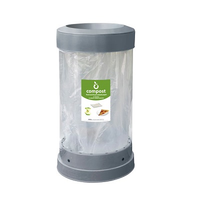 C-Thru&trade; 50 Gallon Waste & Recycling Containers