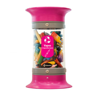 C-Thru&trade; 5Q, 10Q & 15Q - Recycling Collection Tubes