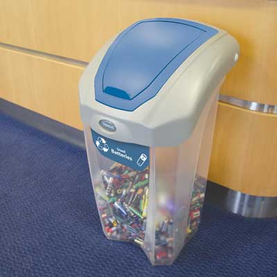 C-Thru Nexus&reg; 8G  - 8 Gallon Recycle Bins