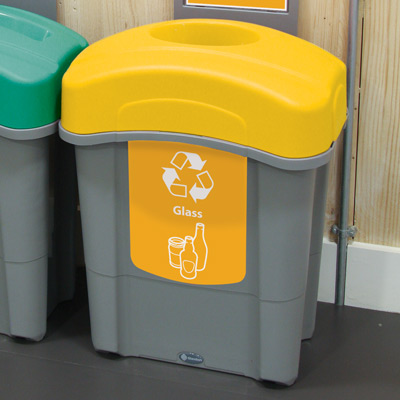 Eco Nexus&reg; 16G Mixed Glass Recycling Bin