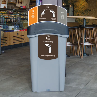 Eco Nexus&reg; Cup Recycling Station