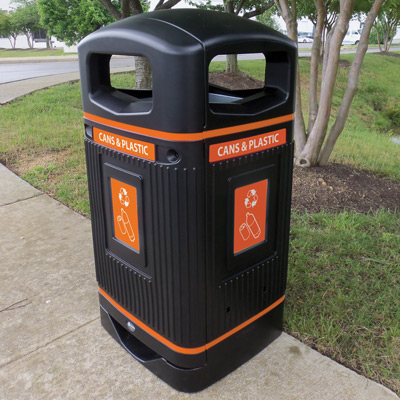Glasdon Jubilee&trade; 29G Recycle Bins -  Gallon Recycling Bins