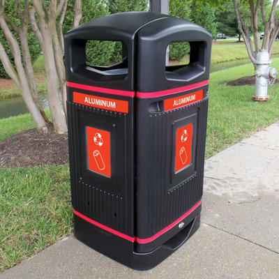 Glasdon Jubilee&trade; 29G Can Recycling Bin