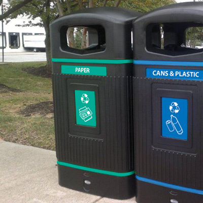 Glasdon Jubilee&trade; 29G Recycle Bins -  Gallon Recycling Bins