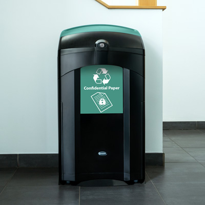Nexus&reg; 26G Trash & Recycle Containers - 26 Gallon